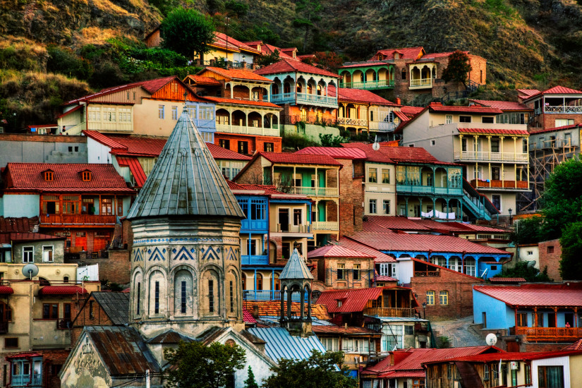 Old Tbilisi city part.