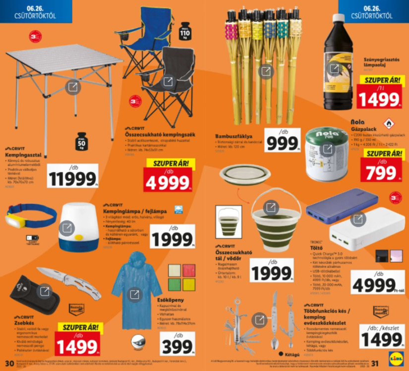 Forrás: Lidl akciós újság