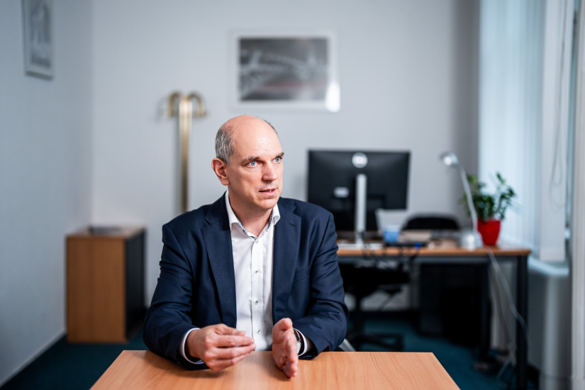 Nyitrai Győző, az MBH Befektetési Bank üzlet- és termékfejlesztésért felelős vezérigazgató-helyettese - fotó: Berecz Valter/Pénzcentrum