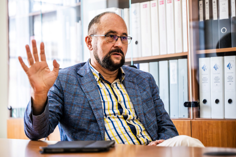 Banyár József, Magyar Közgazdász Társaság. Fotó: Mónus Márton