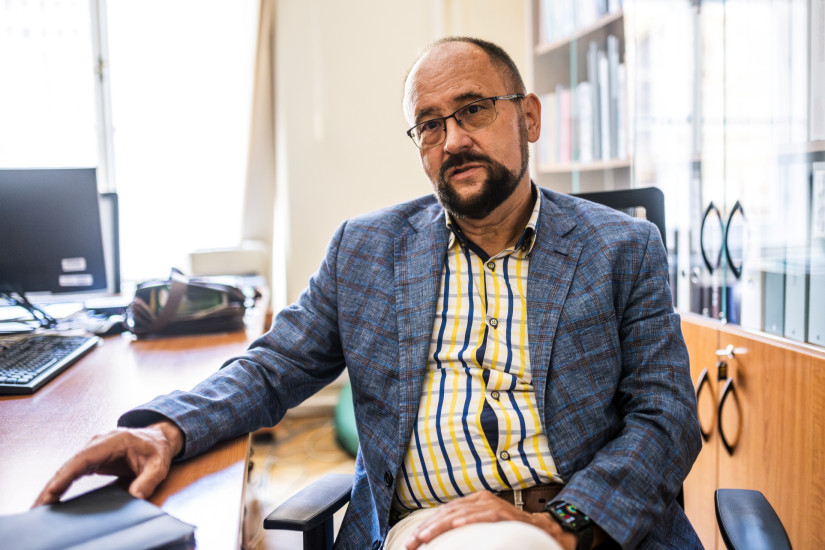 Banyár József, Magyar Közgazdász Társaság. Fotó: Mónus Márton