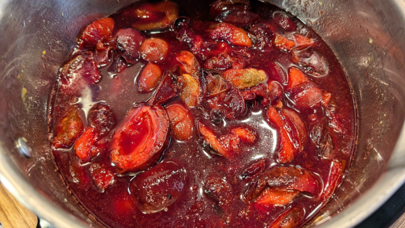 A szilvalekvár készítése