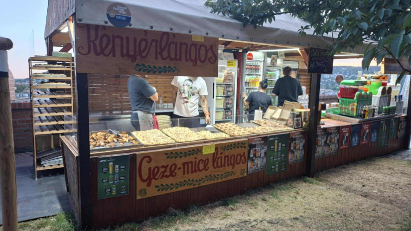 Lángos árai a Szent István Napon 2025-ben