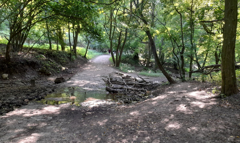 Túra közben, irány a gyilkos tó! Fotó: Pais-H Szilvia