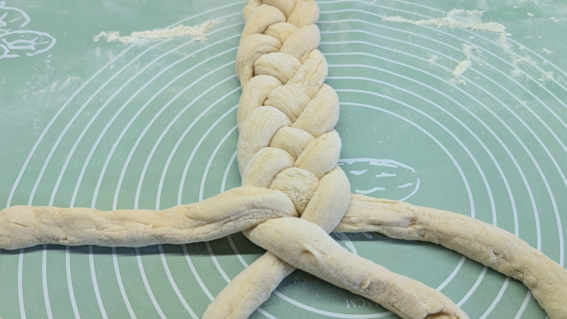 A négyes fonat készítése