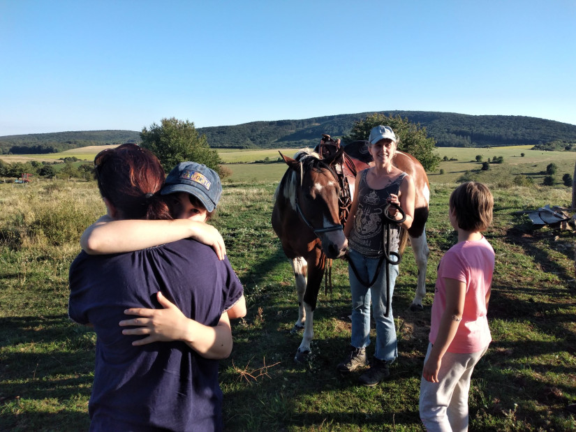 Egy kis lovaglás a barátokkal (Fotó Pais-H Szilvi)