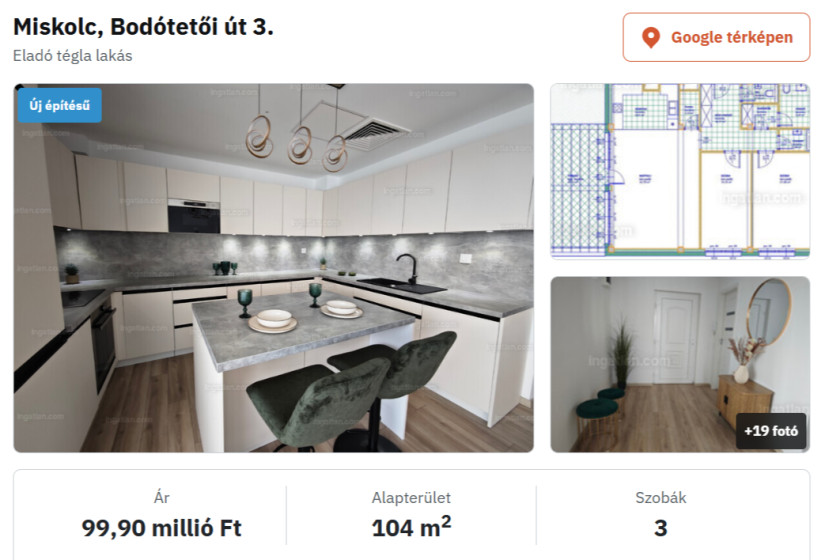 Forrás: Ingatlan.com
