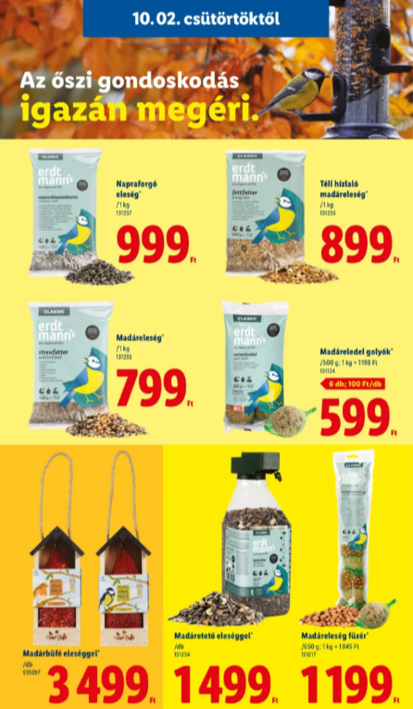 Forrás: Lidl akciós újság.