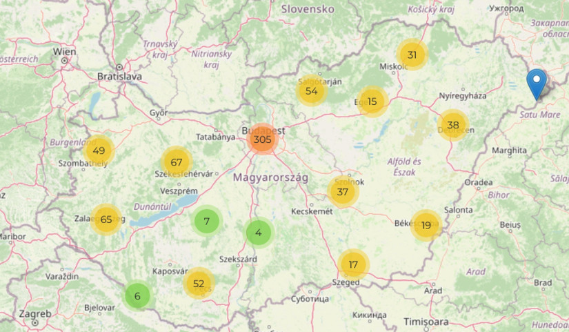 Térképes gombaszakellenőr kereső