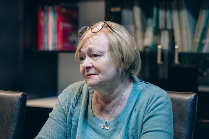 Sillár Barbara, a Városmajori Gimnázium igazgatója.