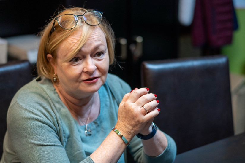 Sillár Barbara, a Városmajori Gimnázium igazgatója.