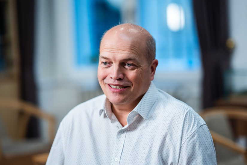 Csapodi Zoltán, az ELTE Trefort Ágoston Gyakorló Gimnázium igazgatója.