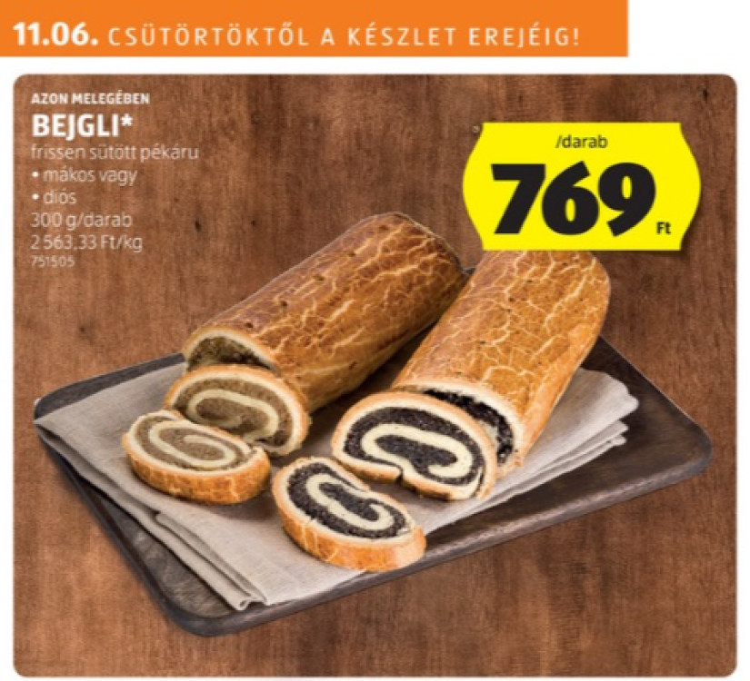 Forrás: Aldi 45. heti akciós újsága