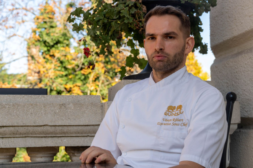 Vérten Róbert, a Gundel új executive séfje