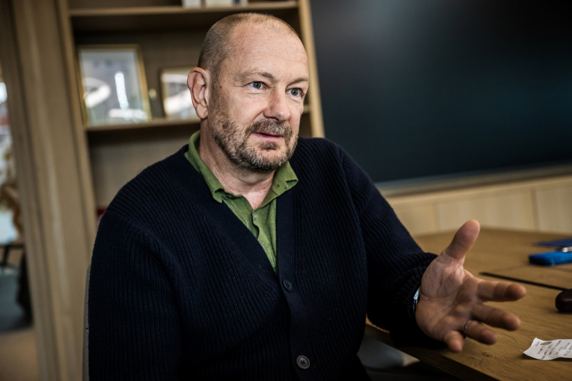 Weissmüller Gábor, kiberbiztonsági szakértő, Bankszövetség. Fotó: Mónus Márton