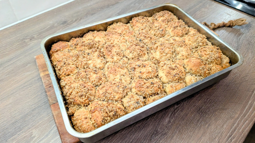 Frissen sült aranygaluska