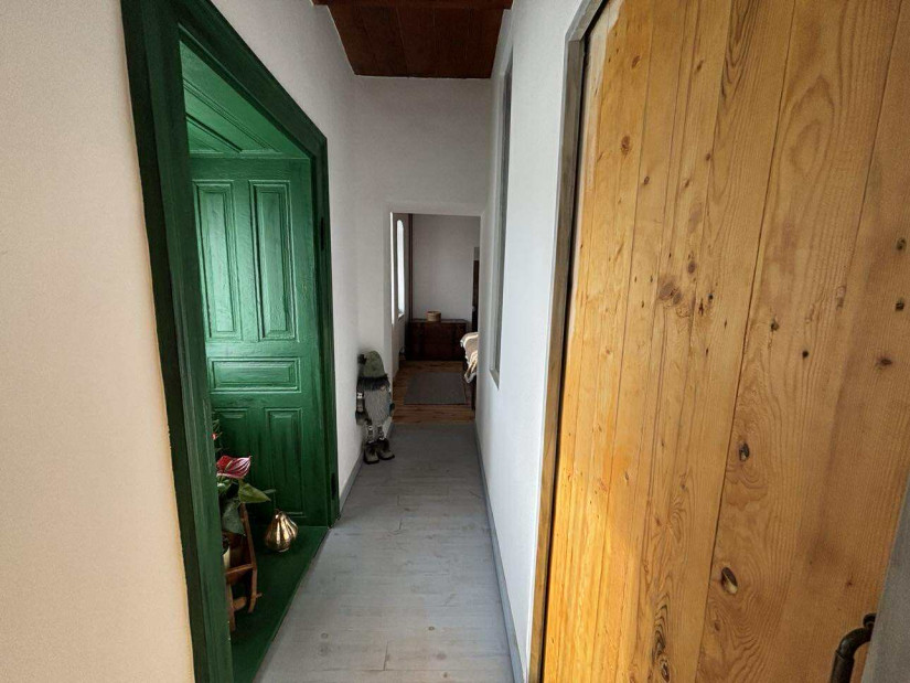 Ilyen lett a gombai parasztház folyosója. Fotó: Gáspár János