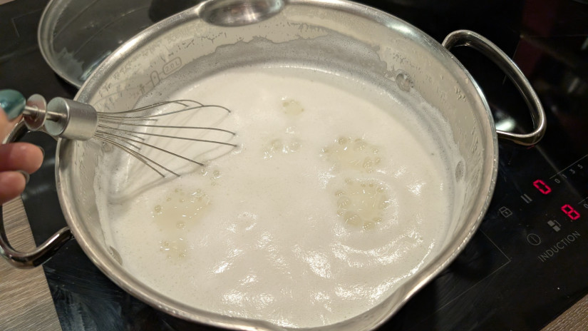 A karamella készítés kezdete