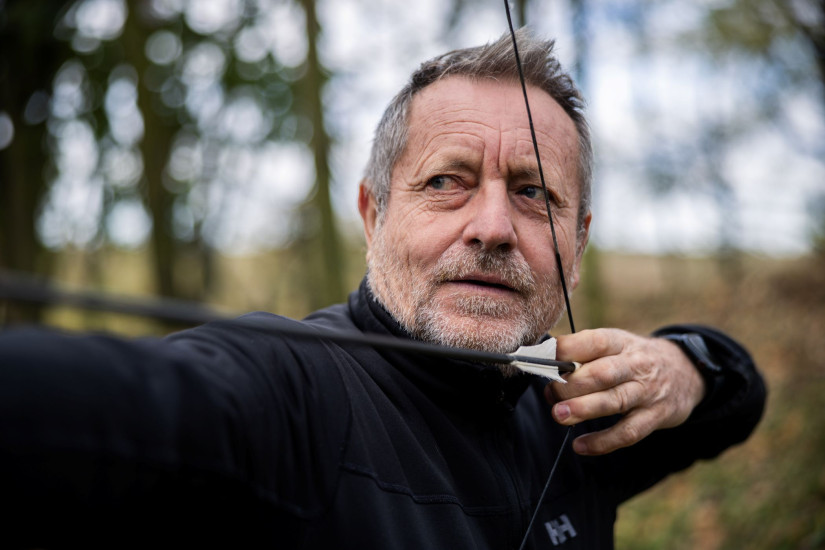 Kassai Lajossal a völgyben (Fotó: Stiller Ákos)