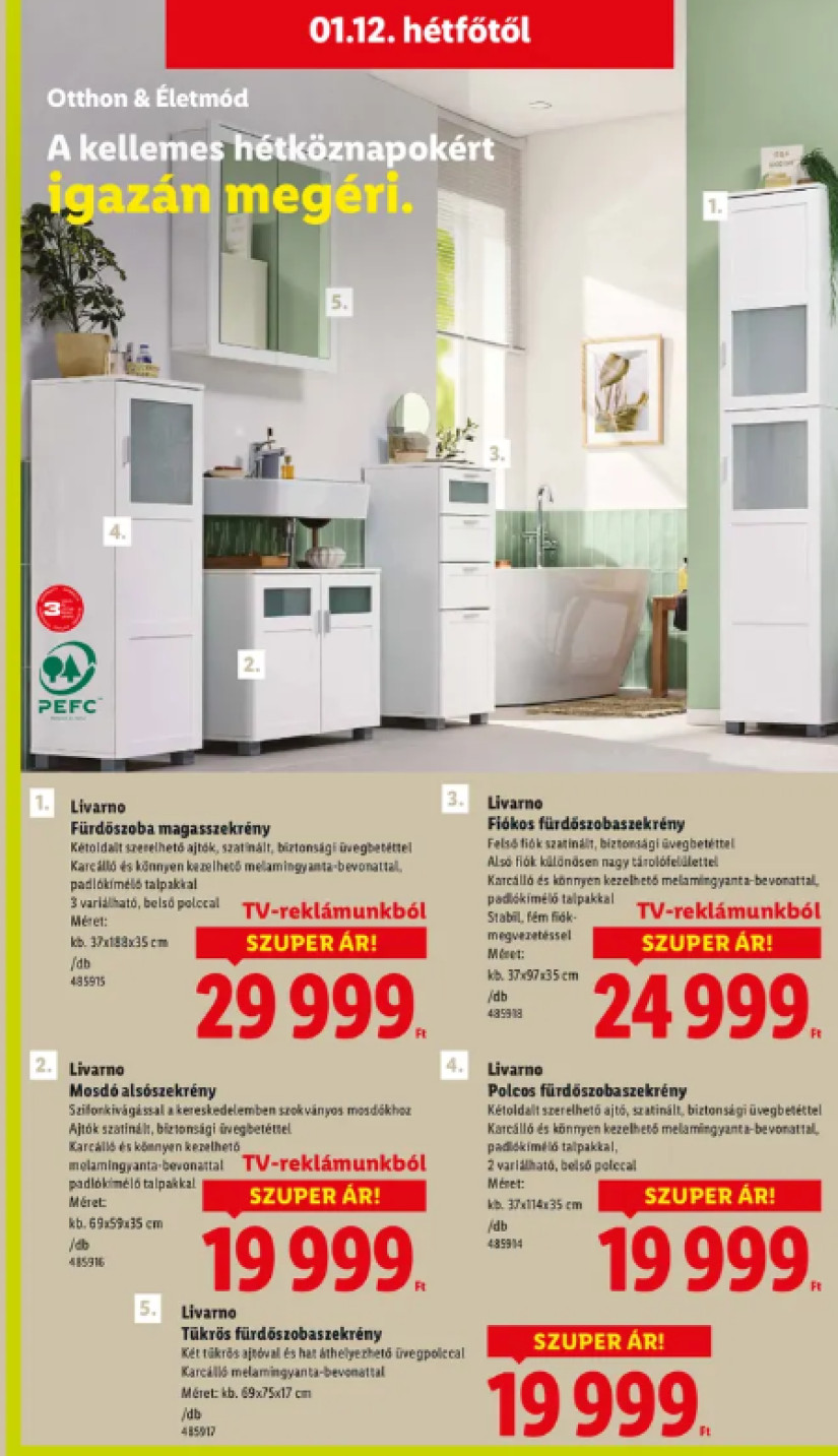 Forrás: Lidl akciós újság