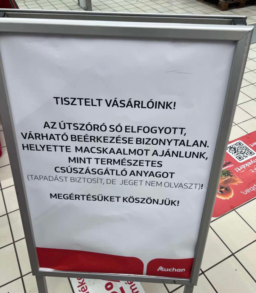 Útszóró nincs, helyette macskaalmot ajánlanak. Forrás: Reddit
