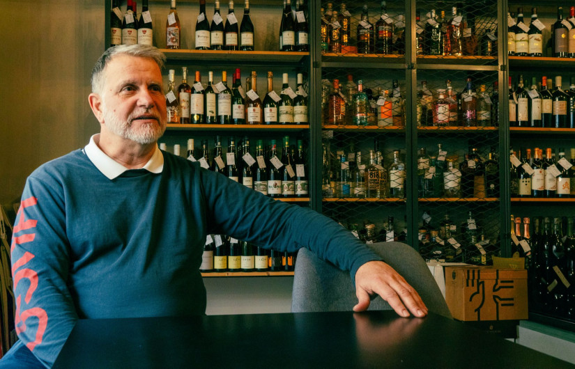 Pflanzner Sándor, dörgicsei borász, az Aranysörte Kézműves Borászat alapító‑tulajdonosa