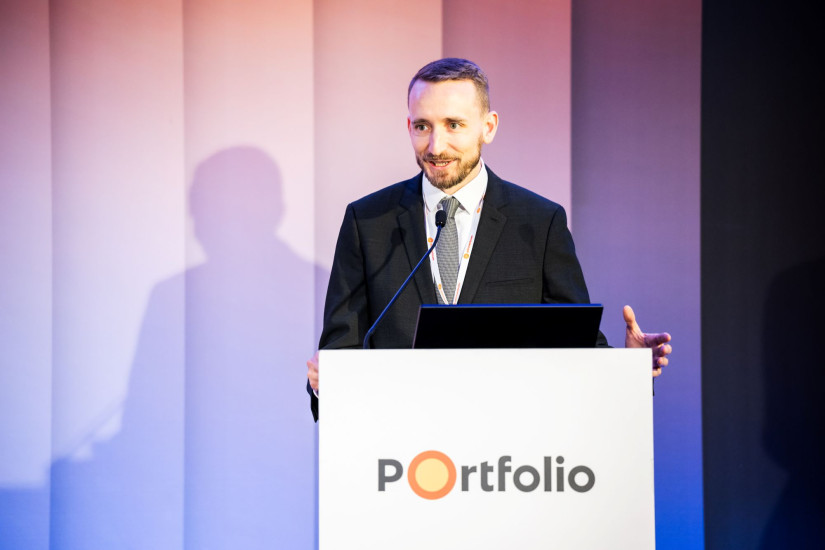 Ocskay László, az Oander Technologies alapító‑tulajdonosa a Portfolio Retail Day 2026 konferencián