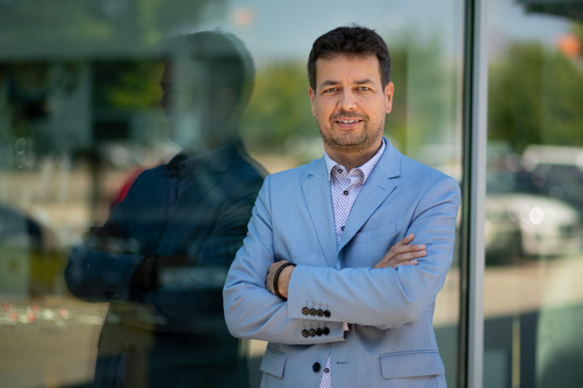 Horváth Attila belföldi értékesítési vezető. Fotó: Magyar Suzuki Zrt.