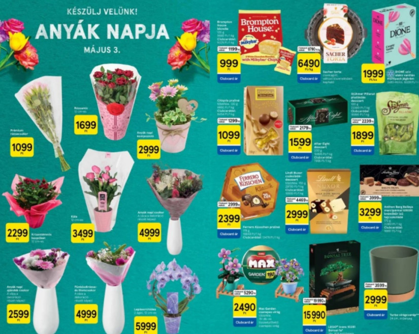 Forrás: Tesco 18. heti akciós kiadványa