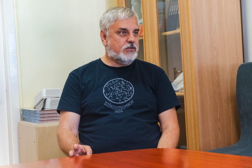 Nemecskó István, a Berzsenyi Dániel Gimnázium igazgatóhelyettese.