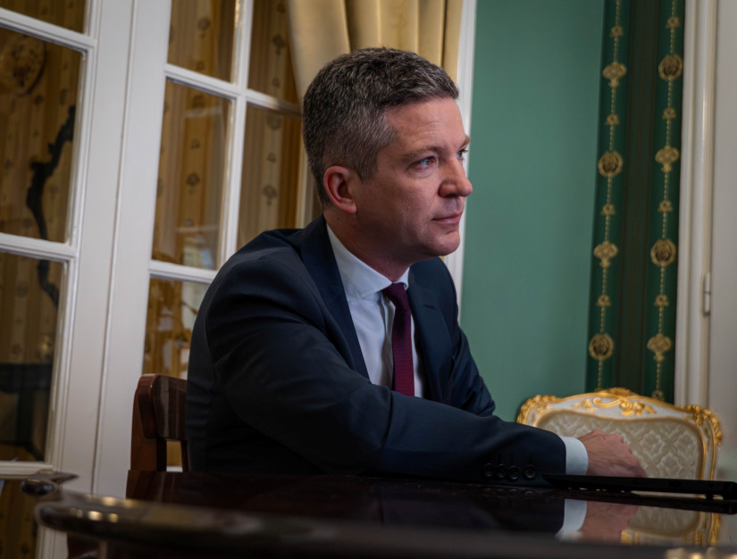 Dr. Takács Gergely, büntetőügyvéd. Fotó: Gosztola Judit.