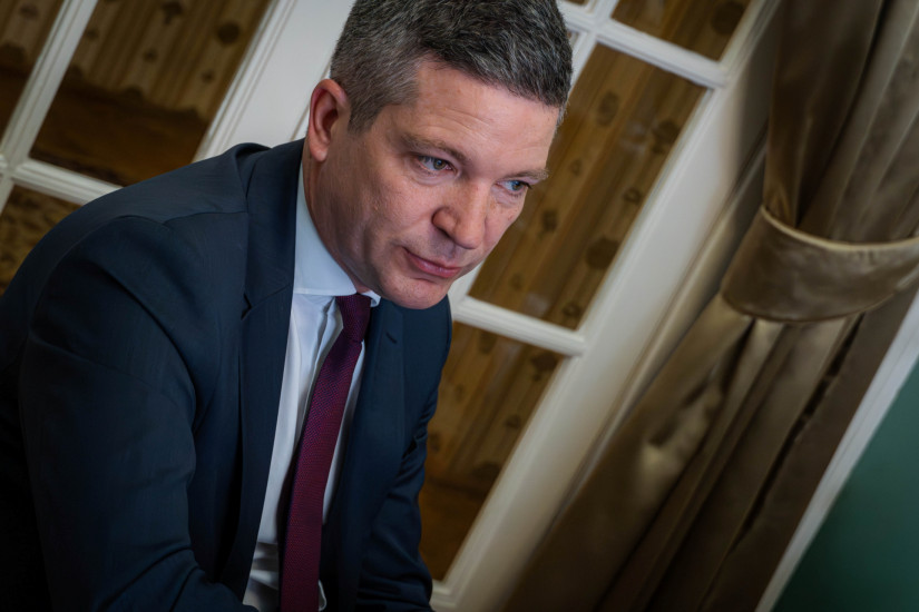 Dr. Takács Gergely, büntetőügyvéd. Fotó: Gosztola Judit.