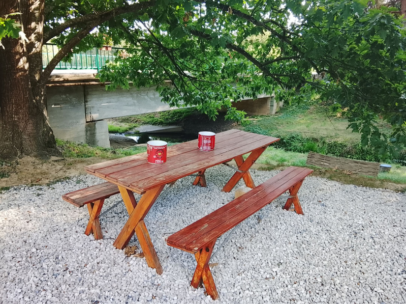 Zala part és egy szabad asztal (Fotó: Pais-H Szilvia)