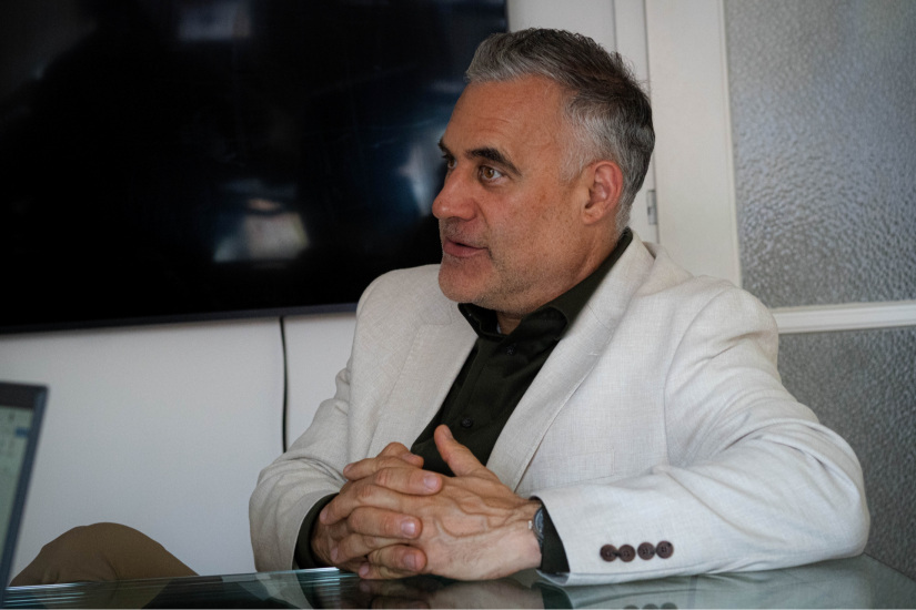 Márton Miklós, a ViveTech Nyrt. Vezérigazgatója. Fotó: Gosztola Judit.