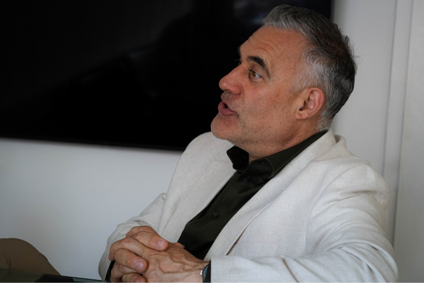 Márton Miklós, a ViveTech Nyrt. Vezérigazgatója. Fotó: Gosztola Judit.