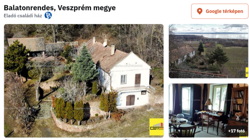 Oszter Sándor nyaralója