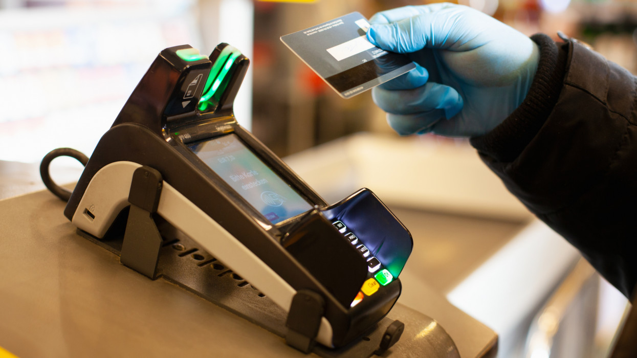 Cashless payment is recommended during the coronavirus crisis