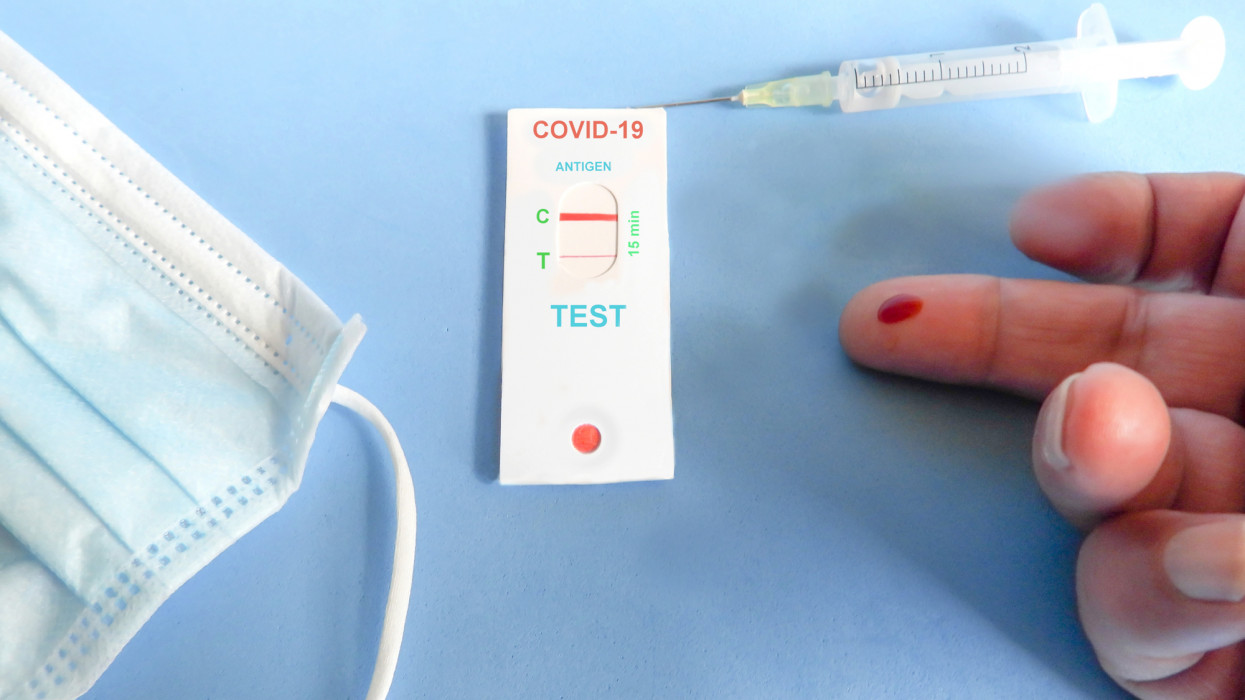 Antigen test to diagnose Covid-19 infection