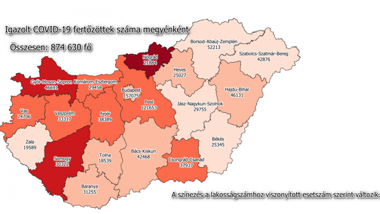 Durvul a negyedik hullám Magyarországon: 11 ezer új fertőzött, 152 halott 3 nap alatt