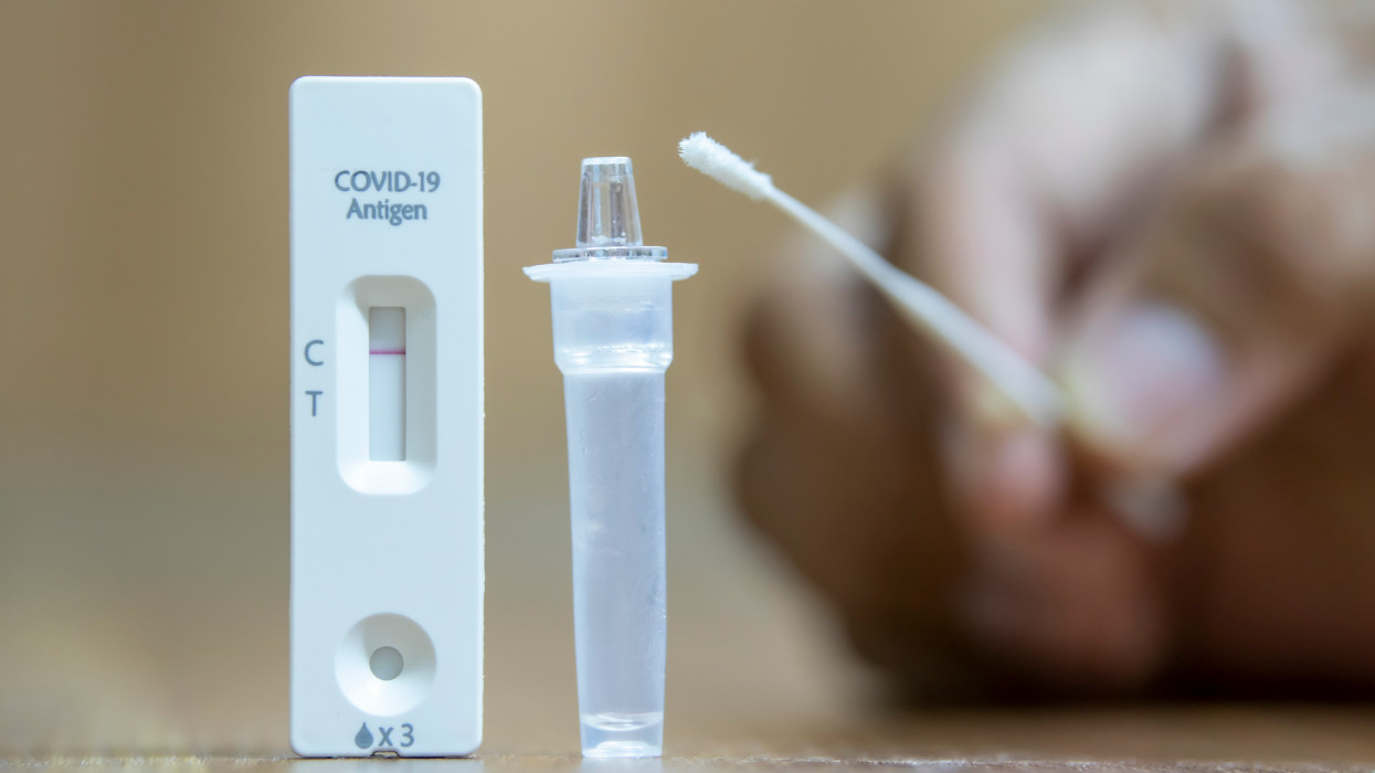 People with COVID-19 sound use COVID antigen test kits to check for infection so they can be treated if theyre positive. And if the test result is negative, its safe.