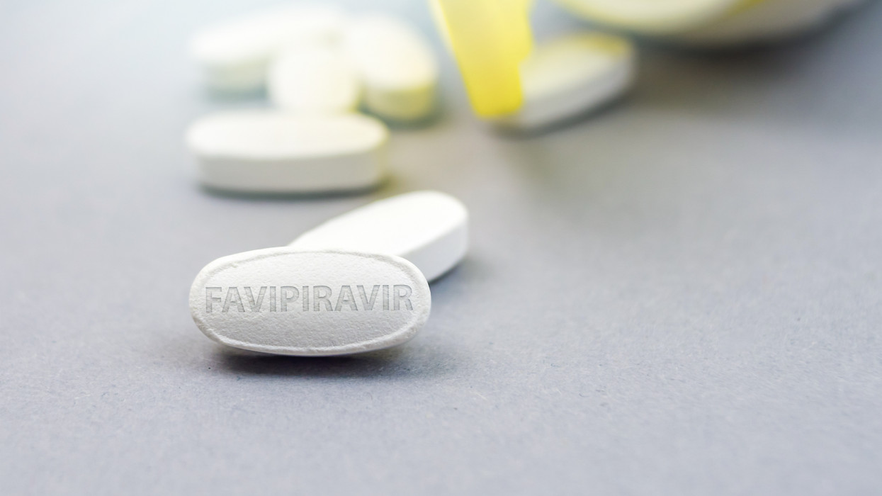 Favipiravir pill, possible treatment for Corona virus Covid-19