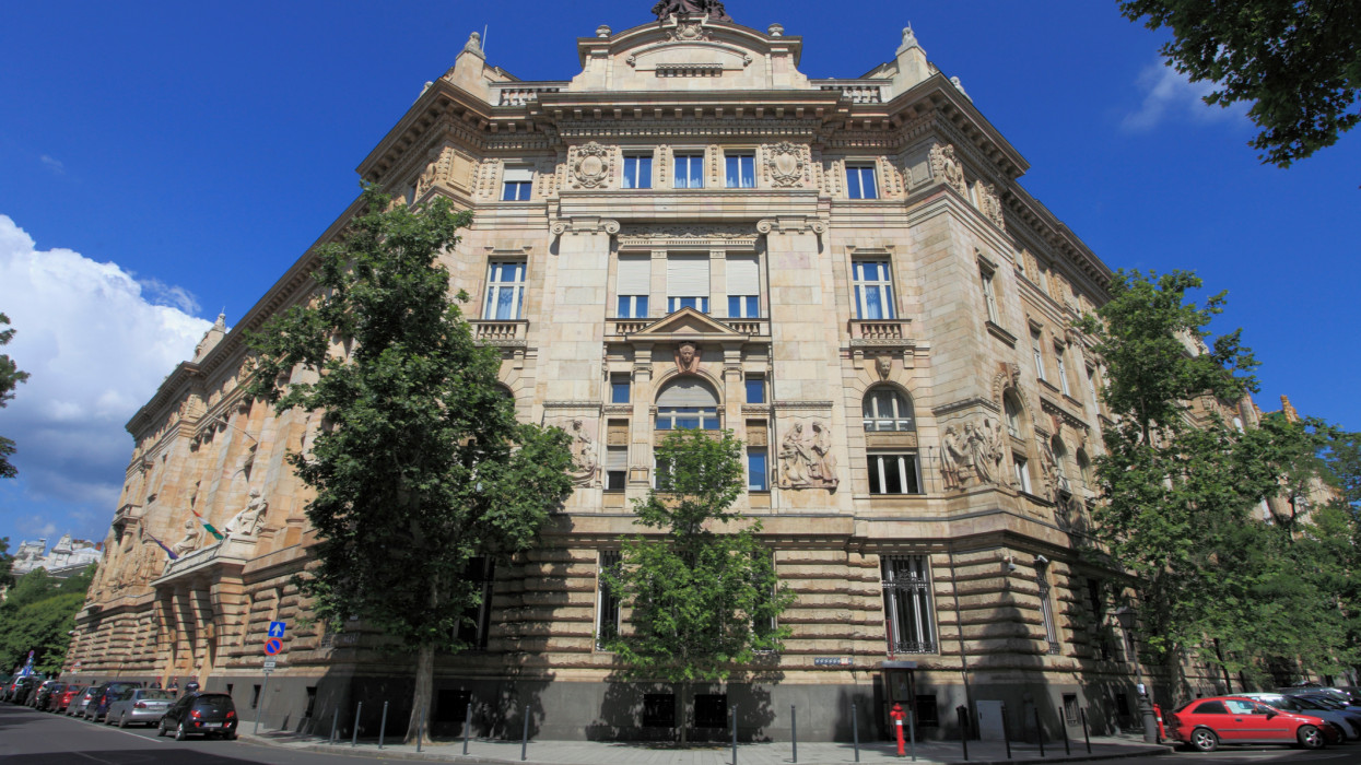 Hungary, Budapest, Hungarian National Bank,
