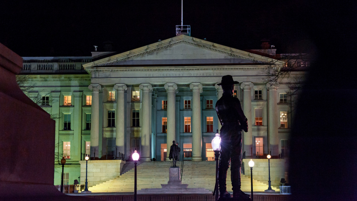 Washington DC - January 09, 2014: U.S. Department of the Treasury - Office of Foreign Assets Control