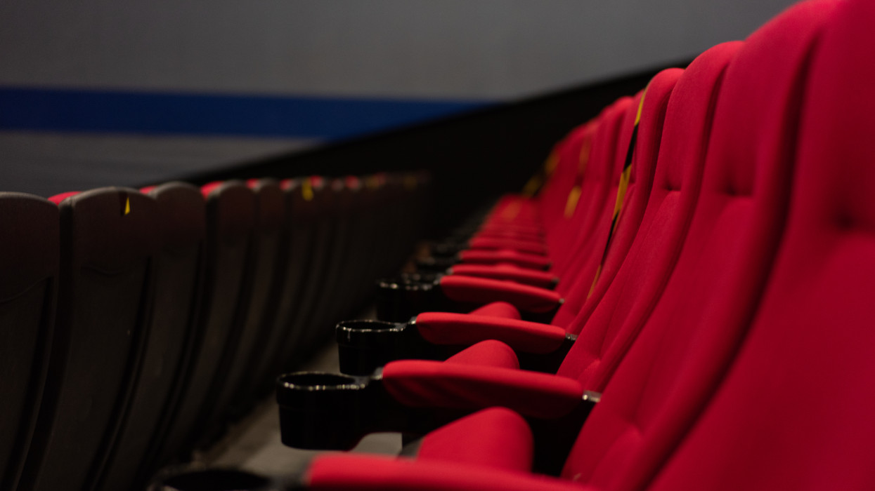 Red seats at the cinema