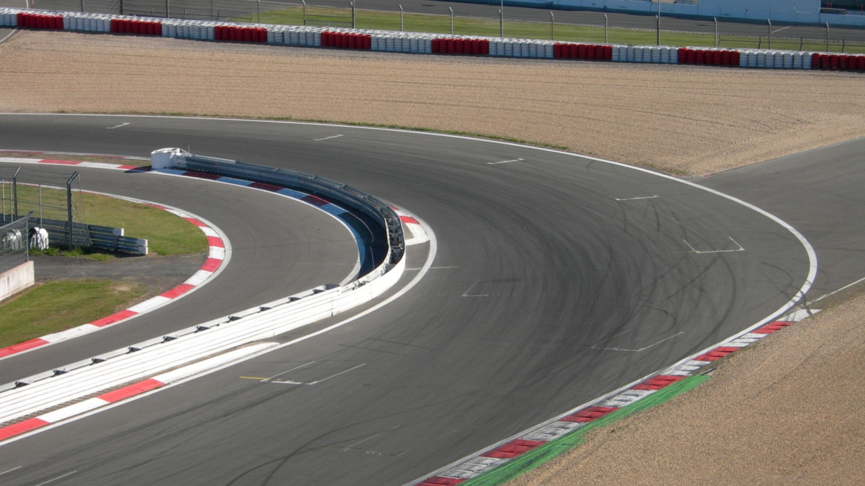 open-wheel single-seater racing car Racing Track  in Nuerburgring - Germany