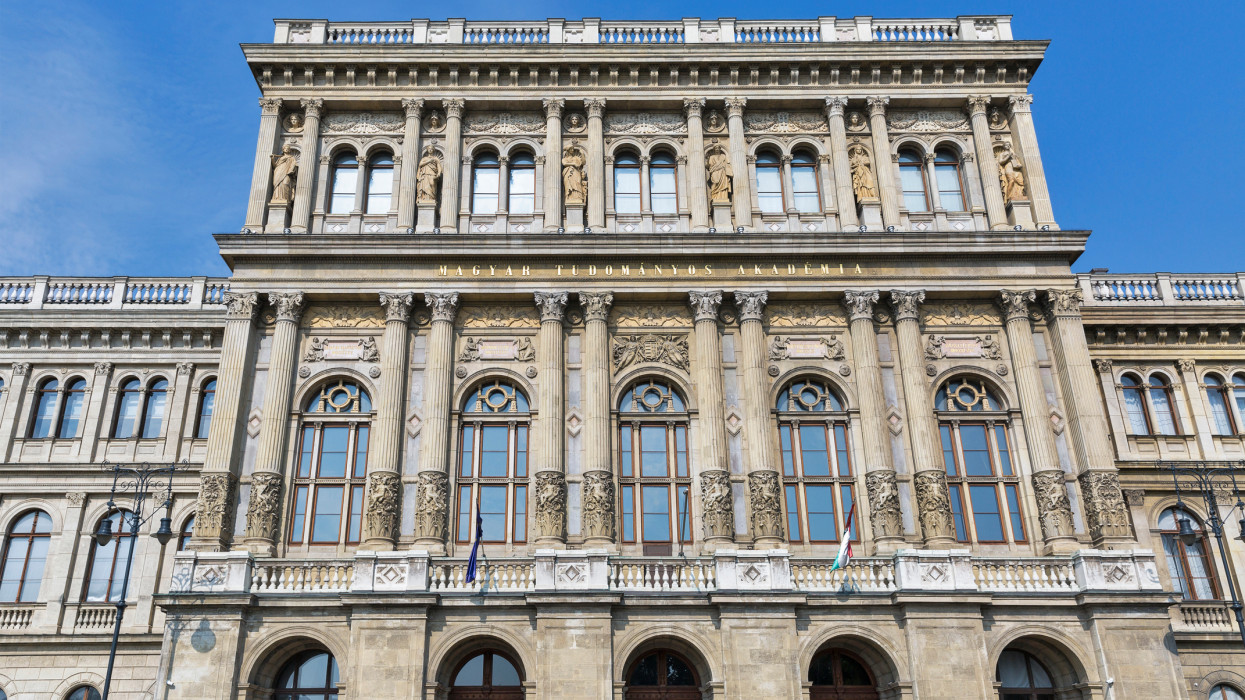 Hungarian Academy of Sciences (MTA) in Budapest, the most important learned society of Hungary.