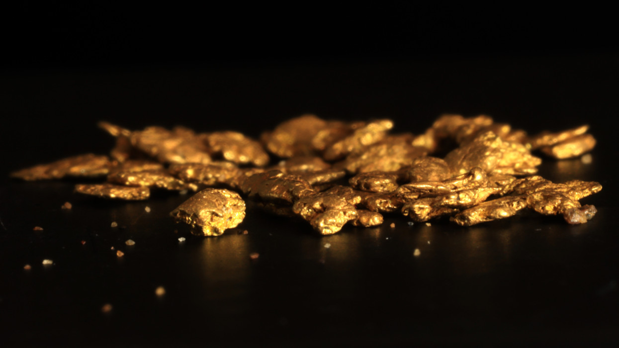 These raw gold were found in an Alaskan mine.