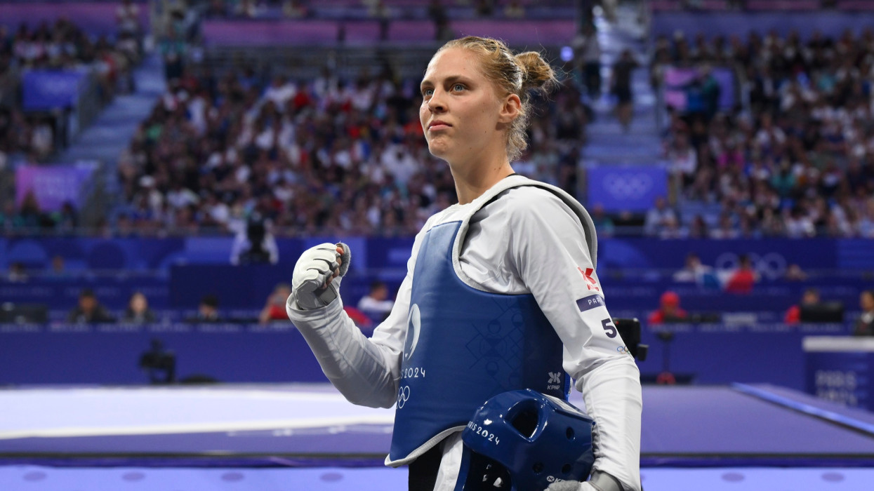 Olimpia 2024 Párizs: Márton Viviana olimpiai bajnok, első a magyar taekwondó történetében