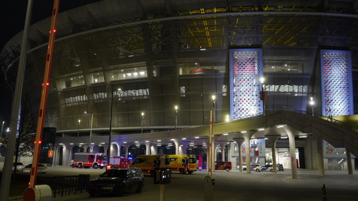 Tűz volt a Puskás Arénában: elképesztő, mi okozta, megszólalt a katasztrófavédelem
