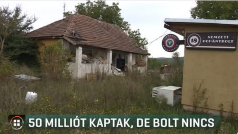 Döbbenetes visszaélés: szemétdomb lett az 50 millióval megtámogatott kisboltból + Videó